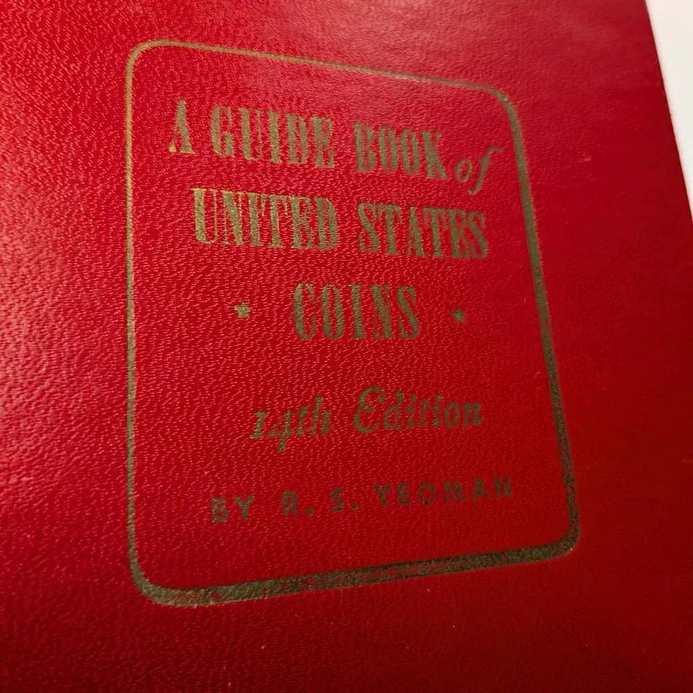 1961 Red Book A Guide Book of US Coins 14th Edition R.S. Yeoman Collectible Book